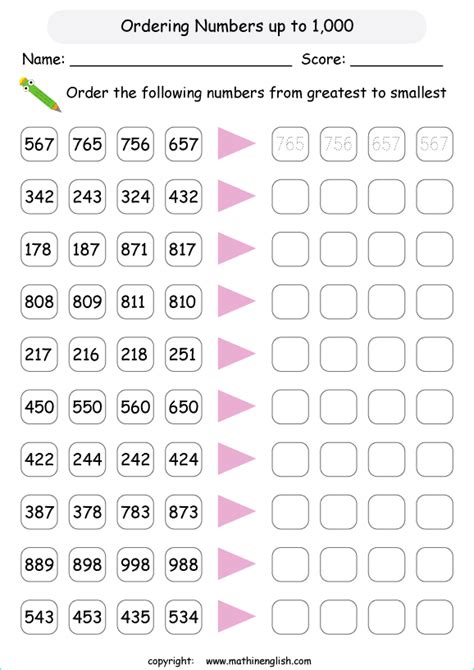 Compare Digit Numbers Worksheet Prntbl Concejomunicipaldechinu Gov Co