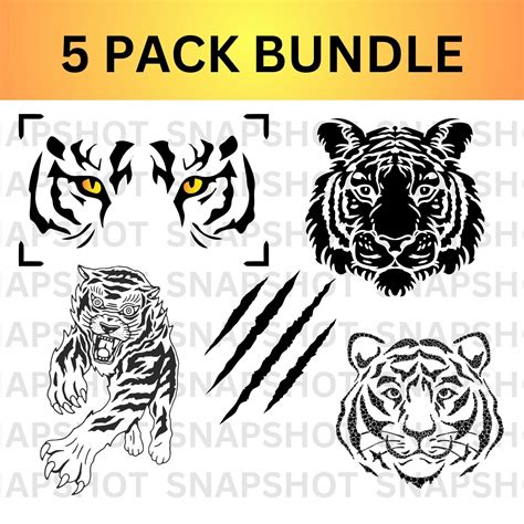 Tiger Svg Tigers Svg Tiger Head Svg Tiger Face Svg Tiger Clipart