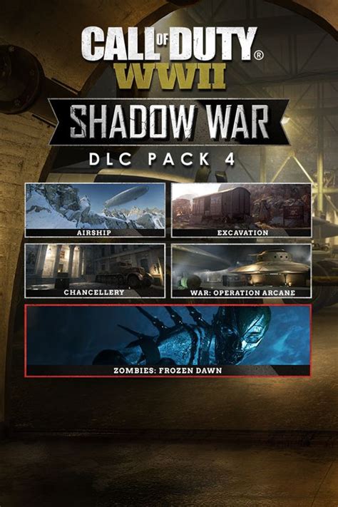 Call Of Duty Wwii Shadow War Dlc Pack 4 Cover Or Packaging Material