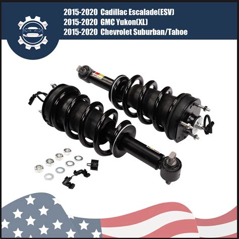 Pair Front Loaded Quick Shock Struts Magnetic Ride For Cadillac