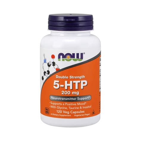 Now Foods 5 HTP 200 mg 120 cápsulas Doctor Heal Online