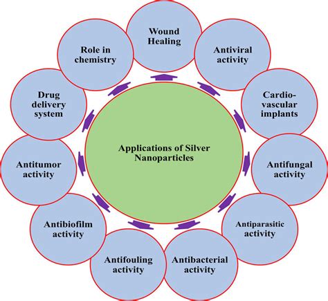 Applications Of Silver Nanoparticles Download Scientific Diagram