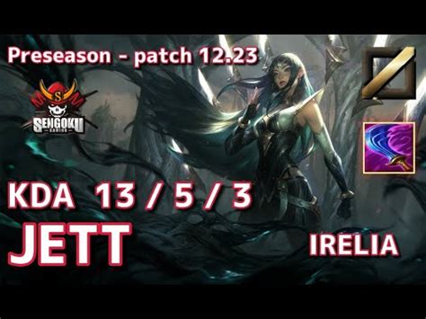 Kr C Sg Jett Irelia Vs Rumble Mid Patch Kr