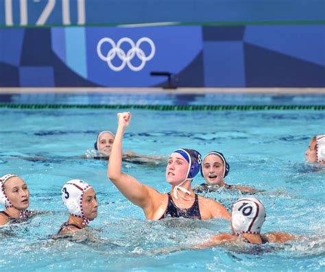 Aria Fischer Center Forward Usa National Womens Water Polo Team