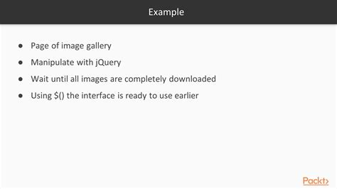 Getting Started With JQuery 3 Performing Tasks On Page Load