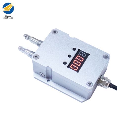 Industry LCD LED 4 20mA Micro Differential Pressure Transmitter