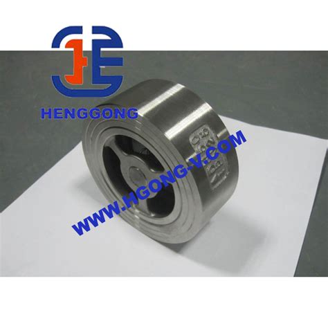 API DIN Single Disc H71h 150lb DN300 Stainless Steel 304 316 Wcb Swing