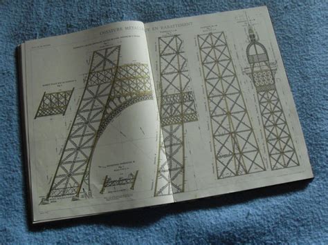 Image Mes Plans De La Tour Eiffel Skyrock Tour Eiffel