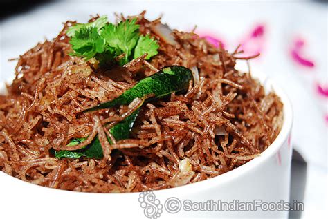 Ragi Semiya Upma Ragi Vermicelli Upma Ragi Semia Upma