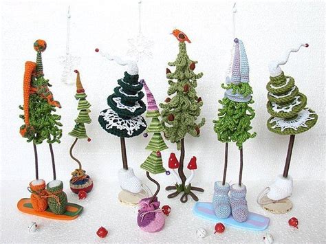 Пляшущие елочки амигуруми. Мастер класс | oblacco