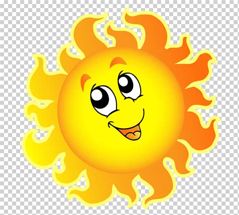 Sol Sonriente Dom Sonre R Amarillo Png Klipartz