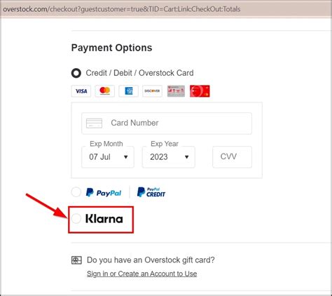 Does Overstock Accept Klarna Financing Knoji