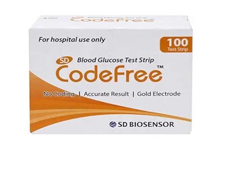 GOXNOR SD Code Free Blood Glucose Monitoring System 100 Strips Amazon