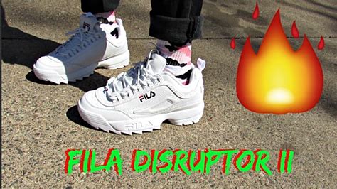 Fila Disruptor Ii Unboxing Review On Feet Youtube