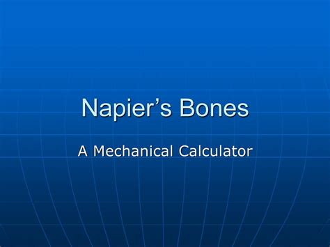 A Mechanical Calculator - ppt download