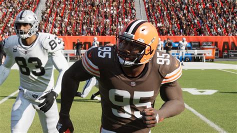 Myles Garrett Madden 22 Rating Browns Star Joins Madden 99 Club