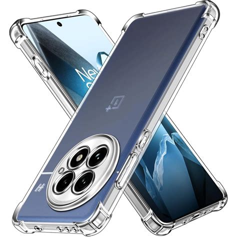 Прозрачный чехол из ТПУ для OnePlus 13 One Plus 13R, защитный чехол с ...