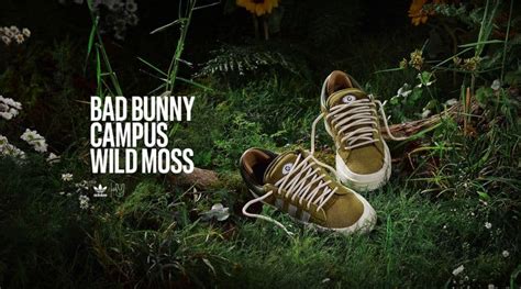 Adidas Originals Y Bad Bunny Lanzan La Campus Wild Moss