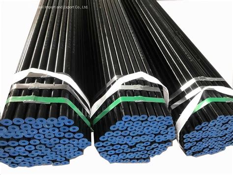 Sch 40 ASTM A106 A53 Gr B Black Painted Smls Steel Pipe Steel Seamless