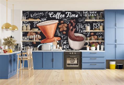 Buy Kitchen Wallpapers Online at Best Prices In India - Magic Decor