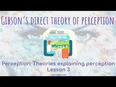 Aqa Gcse Psychology Gibsons Direct Theory Of Perception Perception