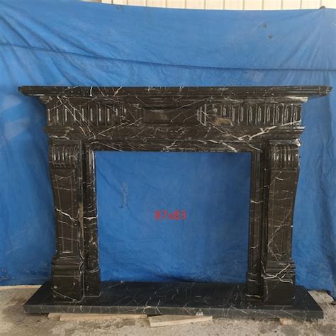 Beautiful Carved Marble Fireplace Mantel Etsy