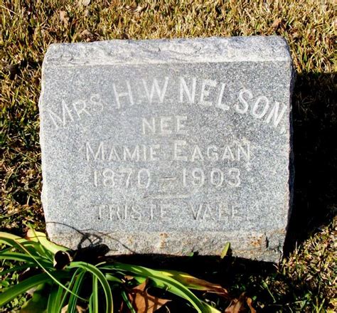 Mary Mamie Dalton Nelson 1870 1903 Homenaje De Find A Grave