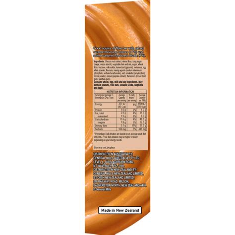 Fibre One 90 Calorie Salted Caramel Snack Bars 120g Woolworths