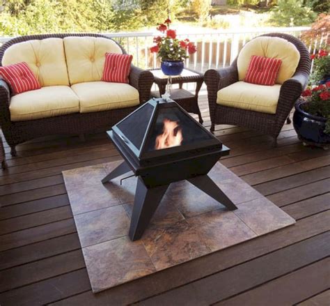 Diy Fire Pit Deck Protector - Fire Pits Diy