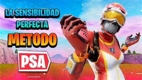 Encuentra Tu Sensibilidad Perfecta En Fortnite Con El Metodo Psa Mouse