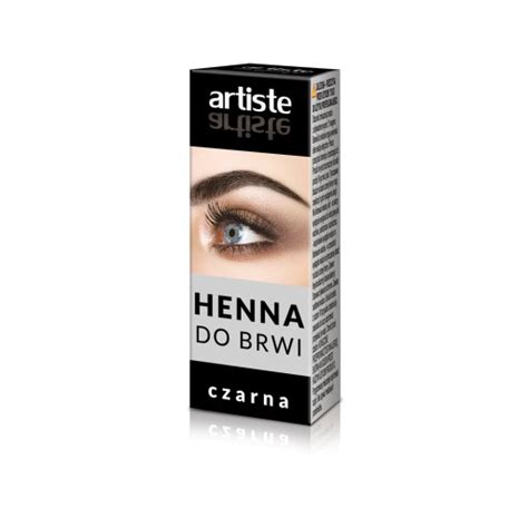 Artiste Henna Do Brwi Czarna W Proszku G Allegro Pl