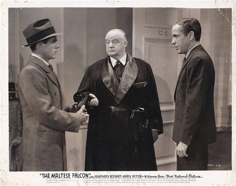 Bogart Greenstreet Cook The Maltese Falcon Photo Walterfilm