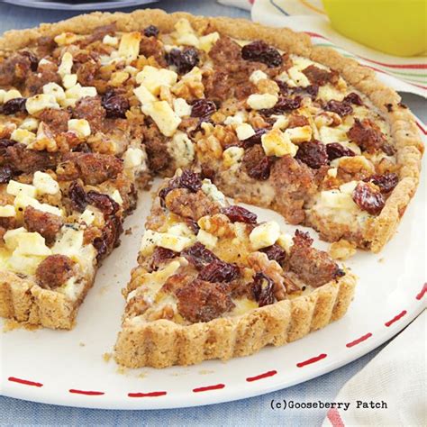 Gooseberry Patch Recipes Sausage And Cherry Tart With Walnuts From Our Best Breakfast And Brunch