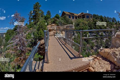 Bright Angel Lodge at Grand Canyon Stock Photo - Alamy