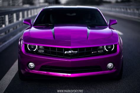 Camaro Rs Pink Chrome By Aleksandr Markovsky On 500px Pink Camaro