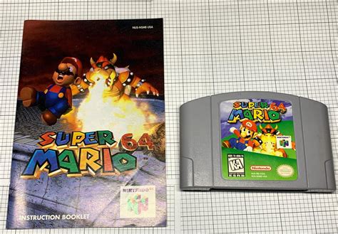 Super Mario Nintendo 64 N64 Cartridge Game Only Authentic – GeekGearStore