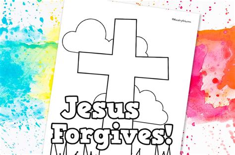 'Jesus Forgives' Printable • MinistryArk