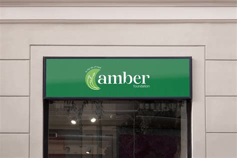 Logo design for Amber Foundation :: Behance