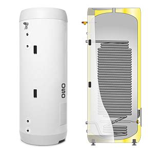 Boiler ECS élec inox OSO DGC pour pompe à chaleur 300 L