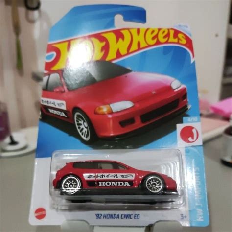 Hot Wheels Case E Honda Civic EG Shopee Malaysia