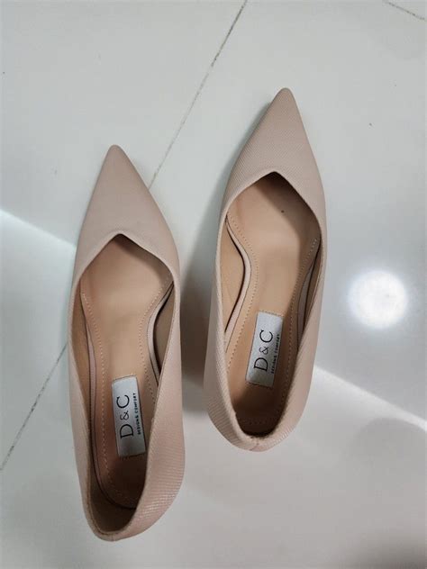 D C Nude Heels Women S Fashion Footwear Heels On Carousell