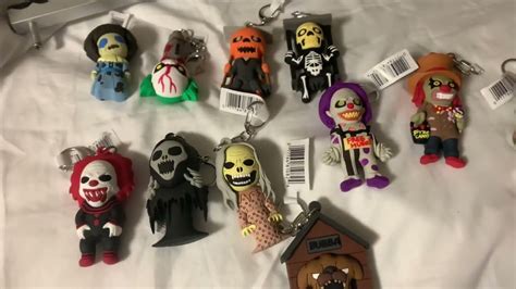 NEW FOR 2022 Spirit Halloween Animatronic Keychain Figure Bag Clips