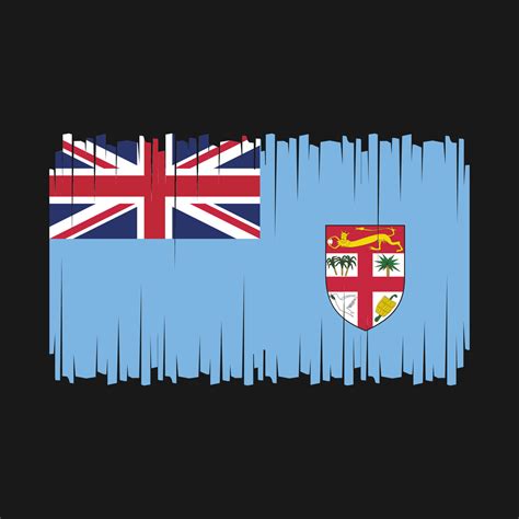 Fiji Flag Vector 21981627 Vector Art at Vecteezy