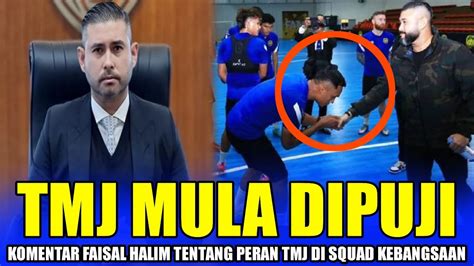 MULA DIPUJIKomentar Faisal Halim Tentang Peran TMJ Usai Harimau