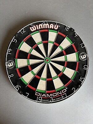 Winmau Diamond Plus Bristle Dartboard EBay