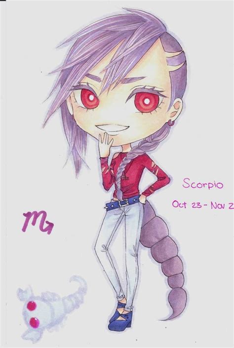 Mikalincow Hobbyist Traditional Artist Deviantart Scorpio