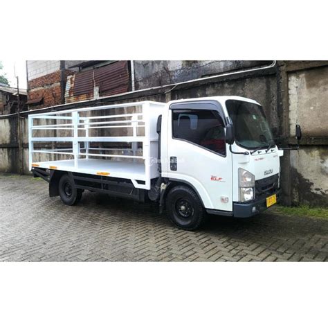 Isuzu Elf Bak Besi Engkel Long NLR55TLX Bak Besi Aqua 2021 Di Jakarta