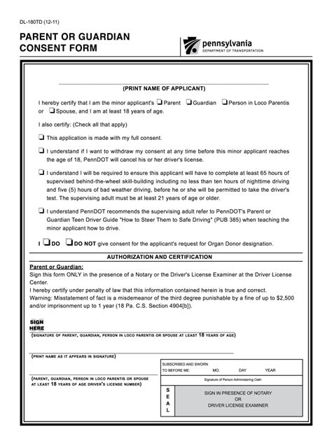 Parents Consent For Learning Licence 2011 2025 Form Fill Out And Sign