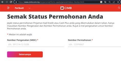 Cimb Credit Card Application Status Apply Kad Kredit Cimb