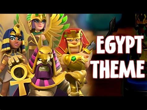 Clash Of Clans April Month Full Details Streak Event Egypt Theme